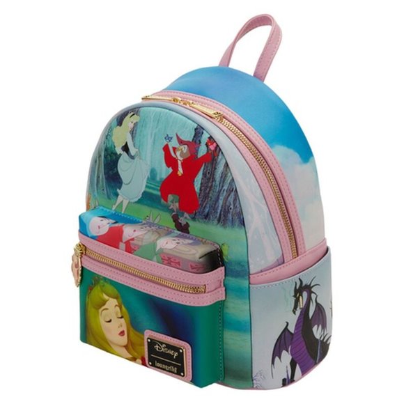 Sleeping Beauty Princess Scenes Mini Backpack main image 7